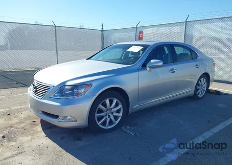 2007 Lexus Ls 460 z USA, uszkodzony, nr VIN JTHBL46F475027328